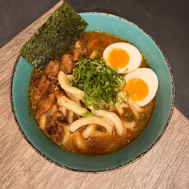 Kimchi Udon vegan